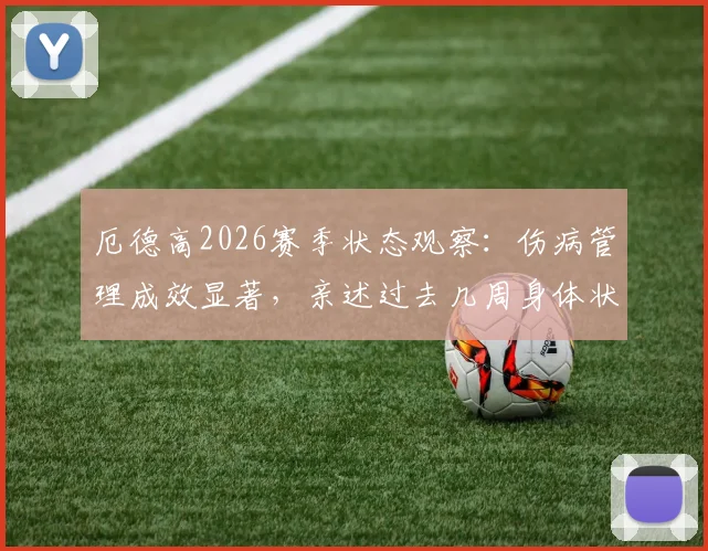 厄德高2026赛季状态观察：伤病管理成效显著，亲述过去几周身体状态恢复良好