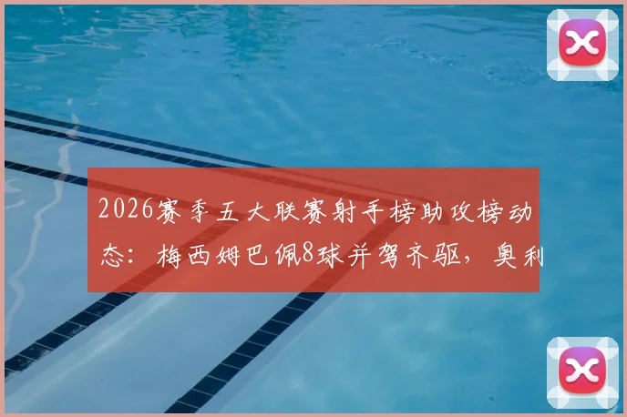 2026赛季五大联赛射手榜助攻榜动态:梅西姆巴佩8球并驾齐驱,奥利塞5助攻一骑绝尘,附金靴竞争趋势分析