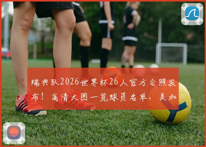 瑞典队2026世界杯26人官方合照发布！高清大图一览球员名单，美加墨赛场见